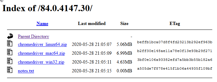 Apache HTTPD directory browser